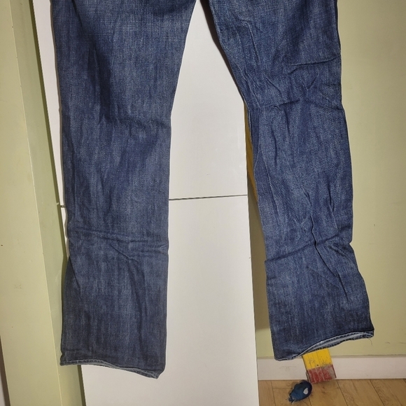 Vintage Rock & Republic Taylor flap pocket embellished crystal jeans blue 40 Y2K - Picture 6 of 9